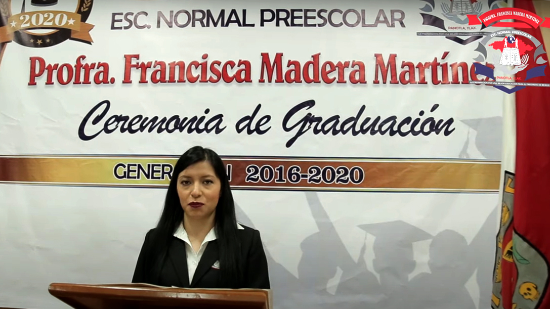 EGRESA GENERACIÓN 2016-2020 DE LA ESCUELA NORMAL PREESCOLAR “PROFRA