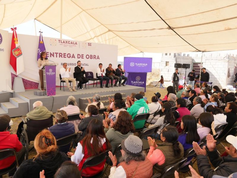 Diputado Miguel Ángel Caballero Yonca gestiona y etiqueta obra en Xaloztoc en coordinación con el Gobierno del Estado