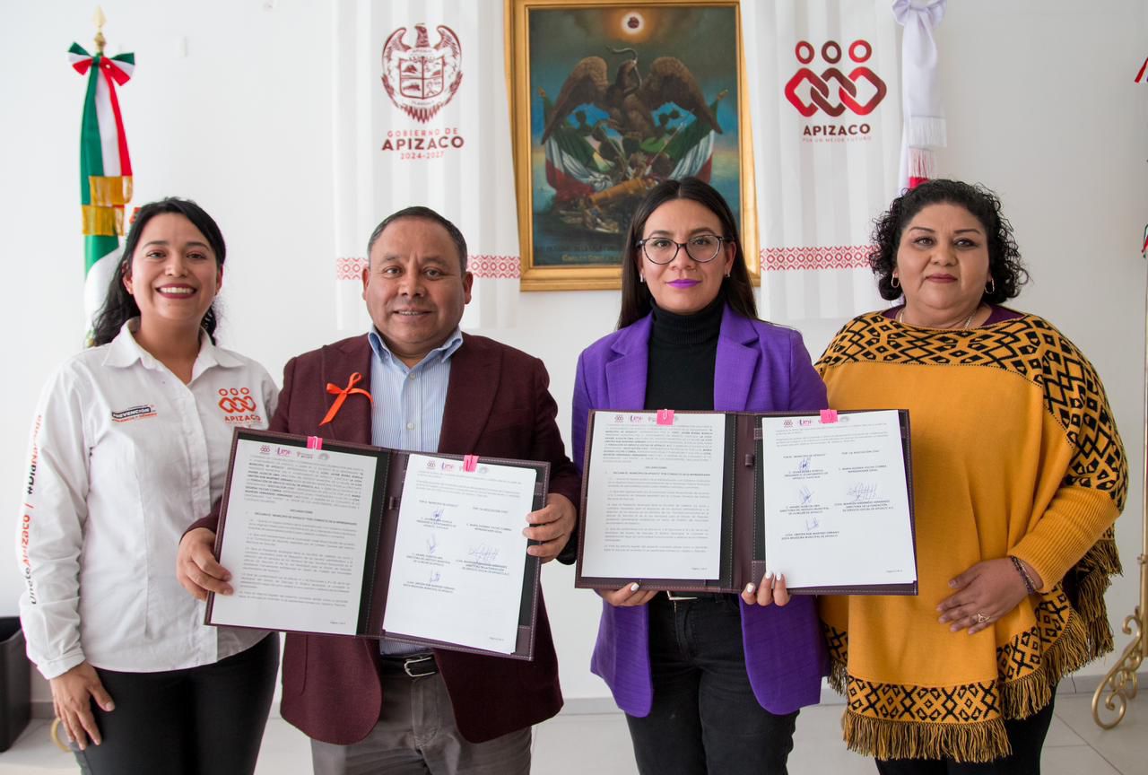 EL AYUNTAMIENTO DE APIZACO FORTALECE LA PROTECCIÓN DE LAS MUJERES EN COLABORACIÓN CON LA SOCIEDAD CIVIL