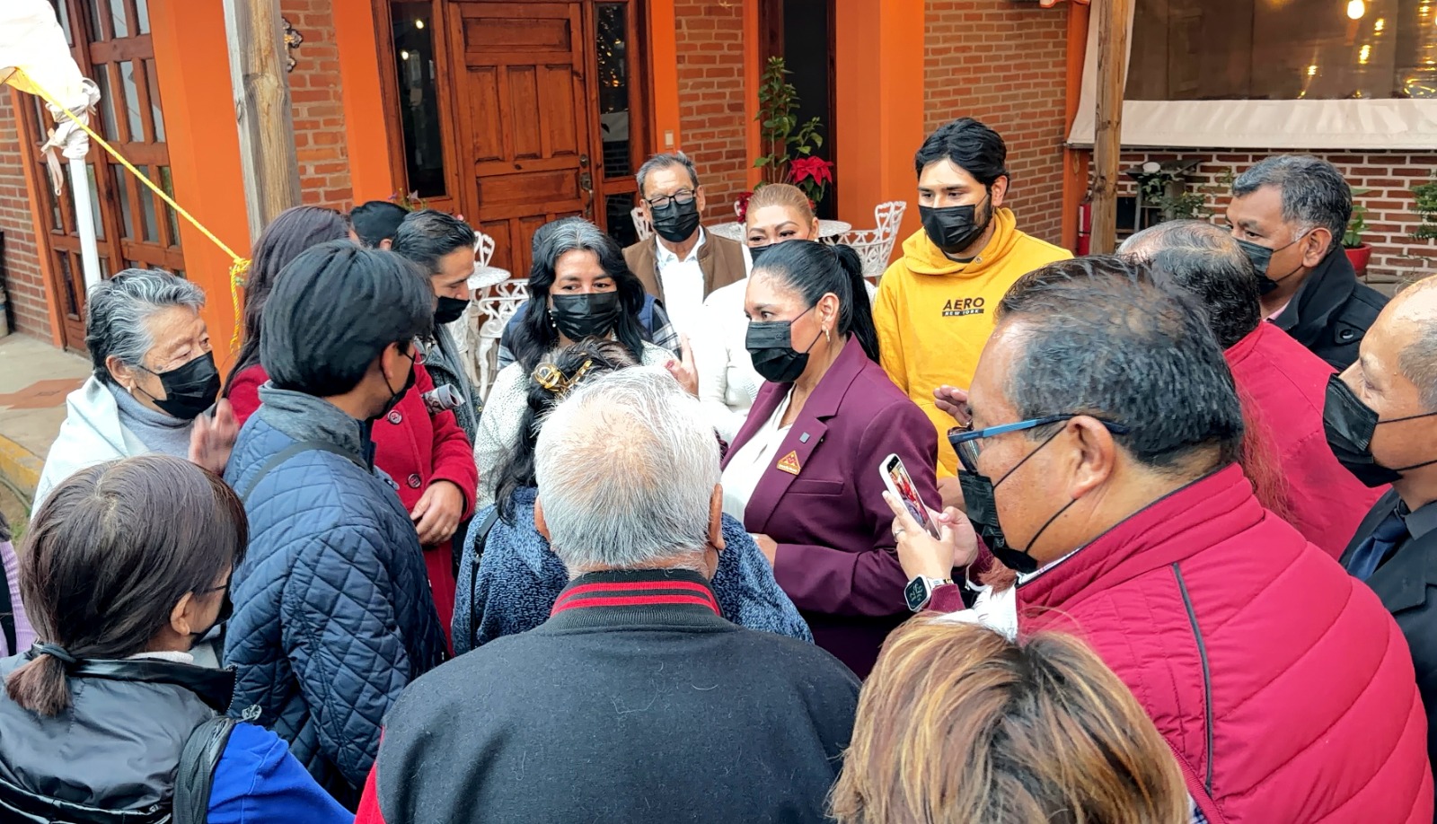 Ana Lilia Rivera mantiene el pulso del territorio tlaxcalteca a través de asambleas informativas