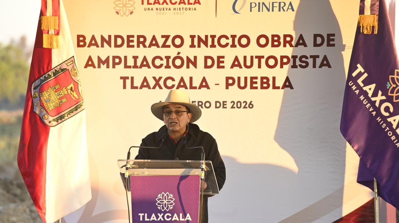 INICIA AMPLIACIÓN DE LA AUTOPISTA TLAXCALA–PUEBLA; IMPULSA MOVILIDAD, SEGURIDAD Y DESARROLLO REGIONAL
