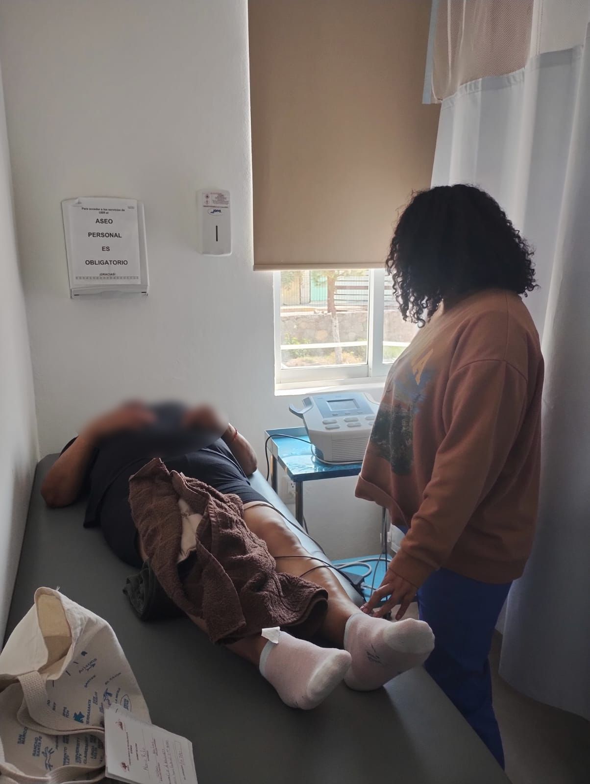 UBR Ixtenco brindó 96 sesiones de terapia física y rehabilitación durante el último mes