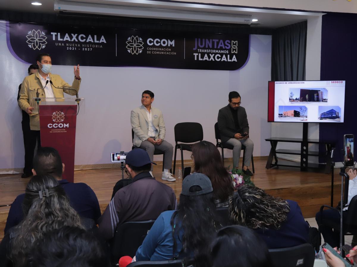 POLO DE DESARROLLO DE HUAMANTLA, LISTO PARA RECIBIR EMPRESAS; GOBIERNO ESTATAL ACREDITA PROPIEDAD DE TERRENOS Y GARANTIZA SERVICIOS