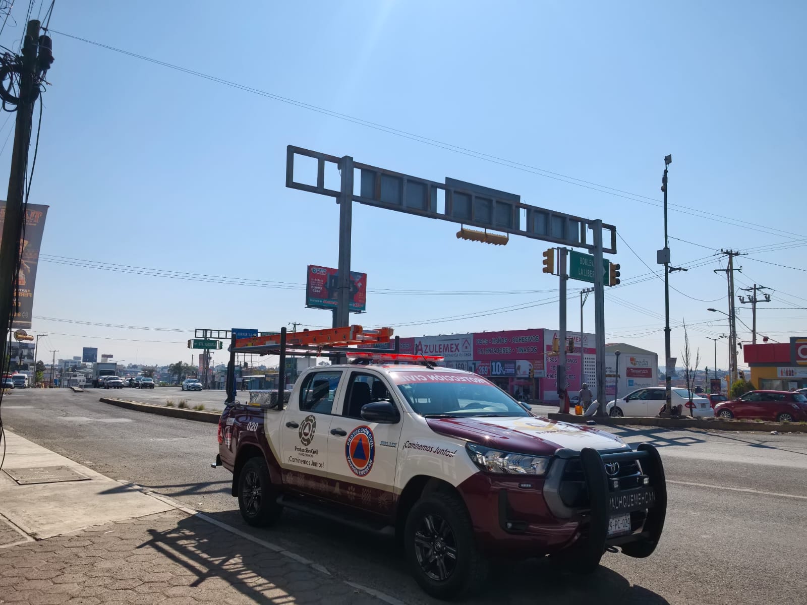 Realiza Protección Civil de Yauhquemehcan recorridos y monitoreo ante lluvia