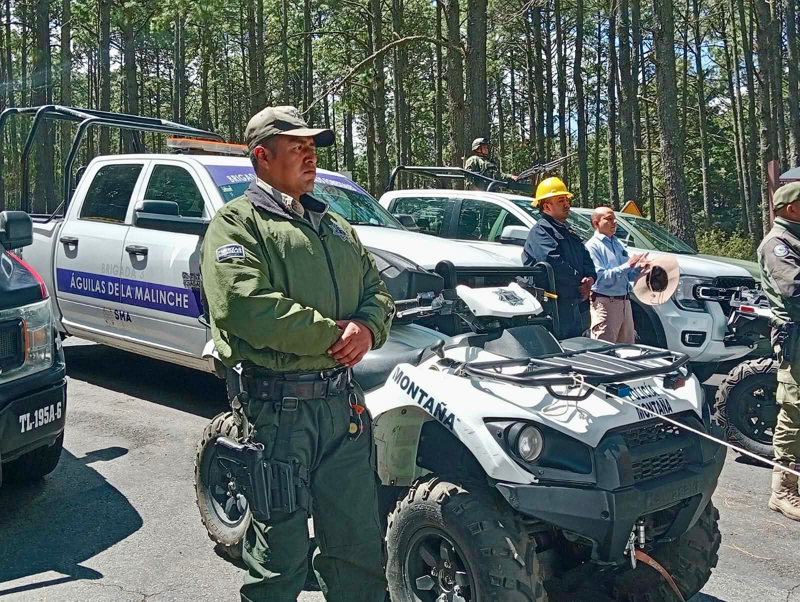 ACTIVAN OPERATIVO DE SEMANA SANTA EN LA MALINCHE PARA GARANTIZAR SEGURIDAD Y PROTECCIÓN AMBIENTAL