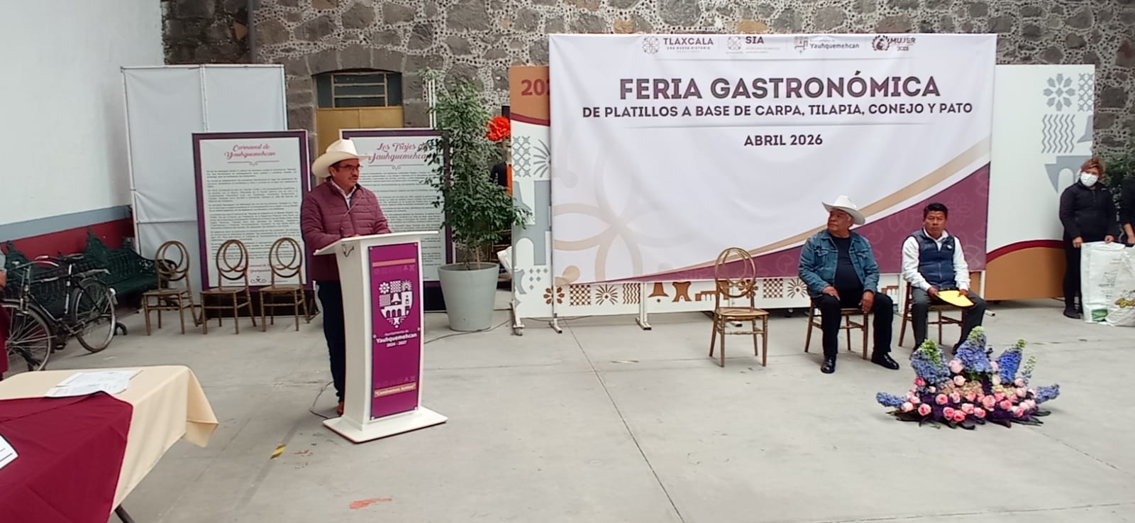 Yauhquemehcan se Sume en un Festín Gastronómico: Feria de Platillos a Base de Carpa, Tilapia, Conejo y Pato