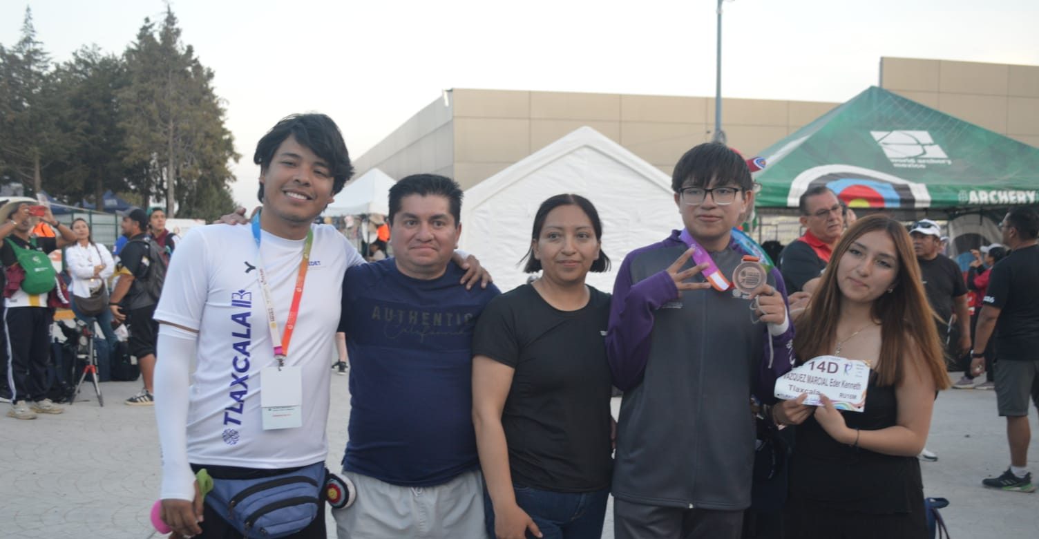 Tlaxcala obtiene medalla de bronce en Tiro con Arco de Olimpiada Nacional