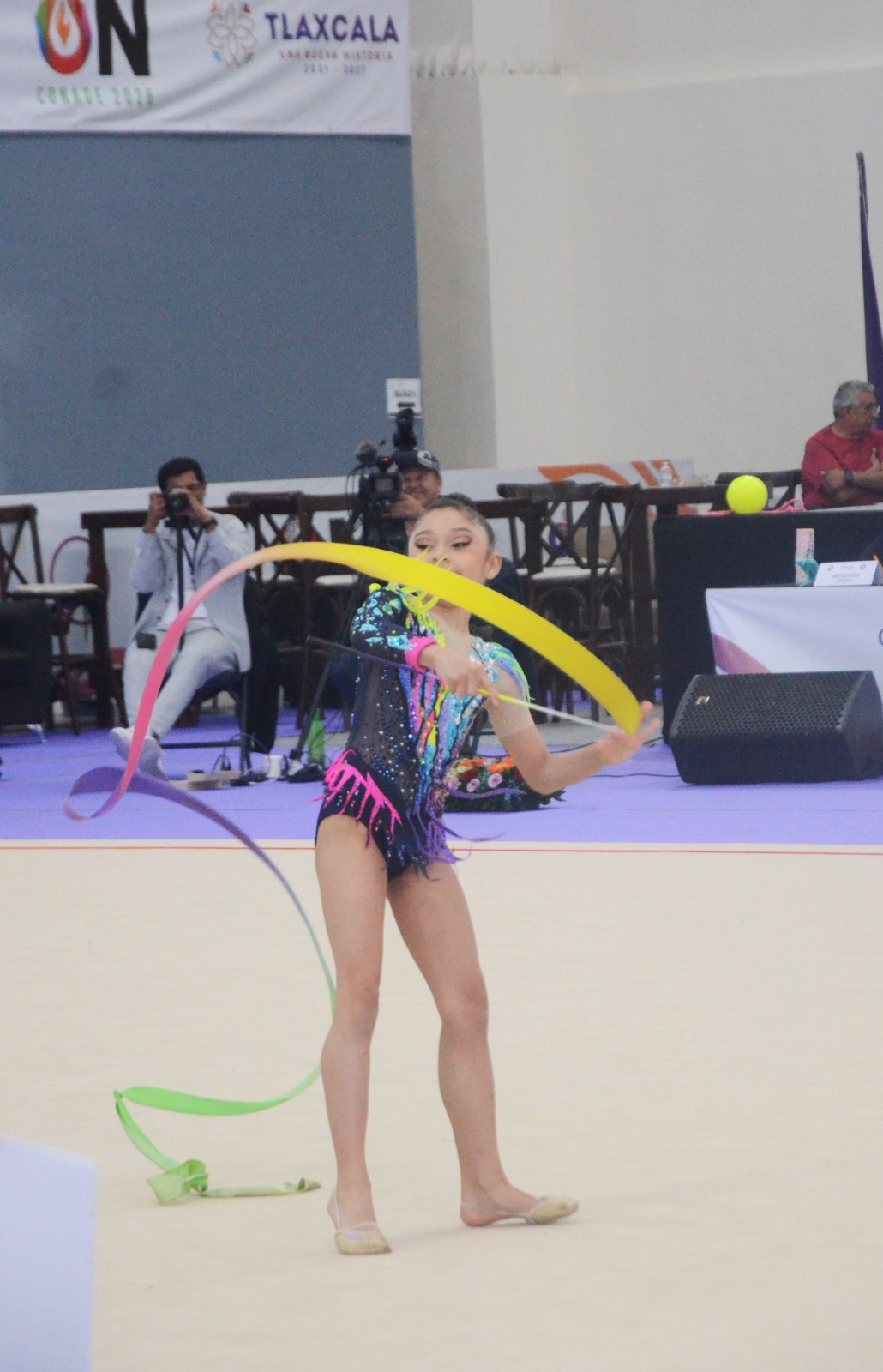 La gimnasia rítmica de Olimpiada Nacional llega a la Ciudad Deportiva de Alto Rendimiento