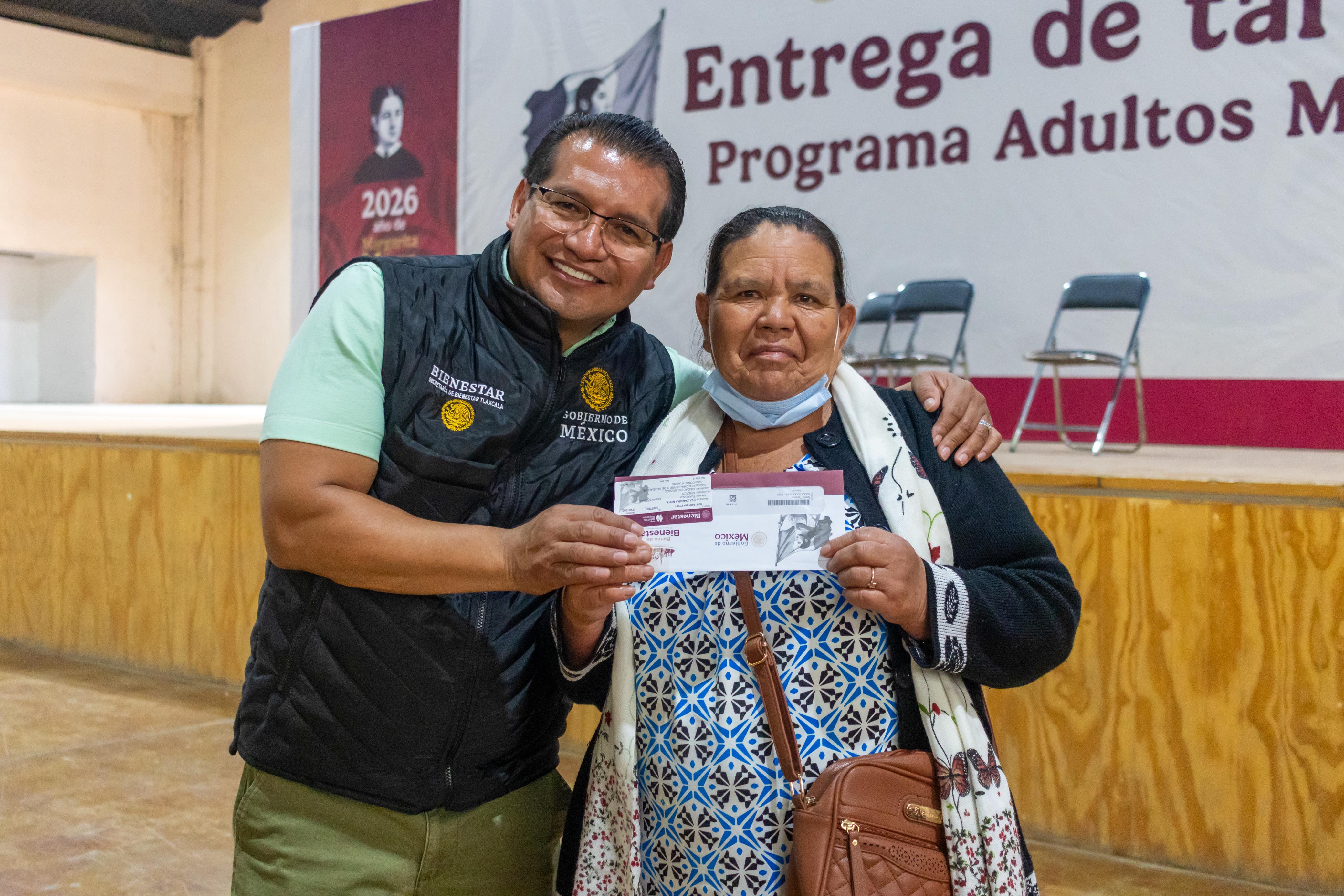 EN TLAXCALA INICIA EL OPERATIVO DE PAGO DE LA PENSIÓN PARA EL BIENESTAR CORRESPONDIENTE AL BIMESTRE MAYO – JUNIO 2026.