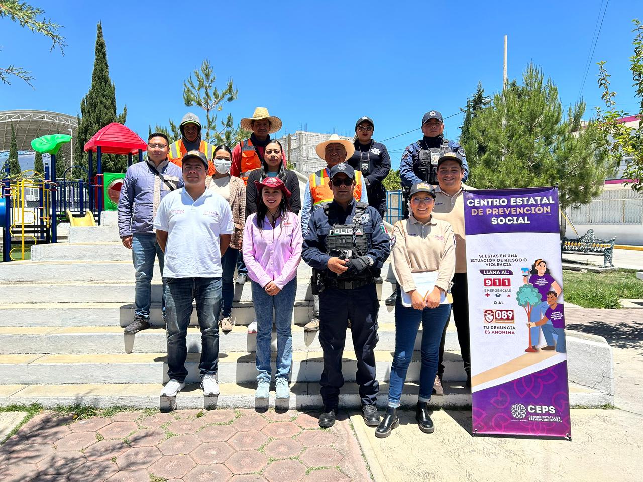 Gobierno Municipal de Ixtenco realiza jornada de recuperación de espacios públicos