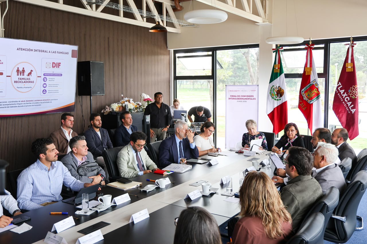 GOBIERNO ESTATAL, SEMARNAT Y PROFEPA FIRMAN ACUERDOS PARA PROTEGER LA MALINCHE Y TRANSFORMAR EL MANEJO DE RESIDUOS