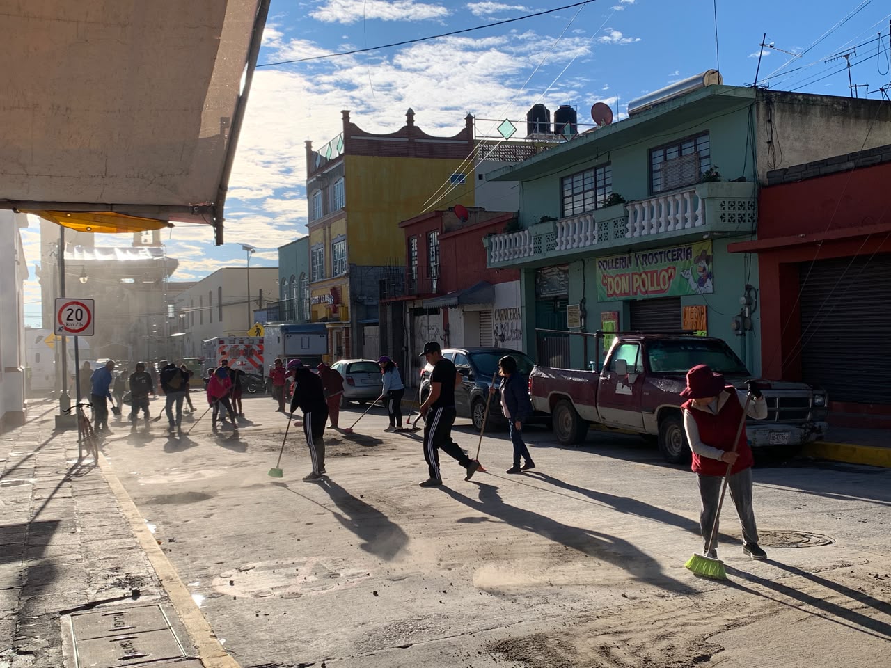 GOBIERNO MUNICIPAL REDOBLA ESFUERZOS PARA EMBELLECER IXTENCO PREVIO A LA FERIA