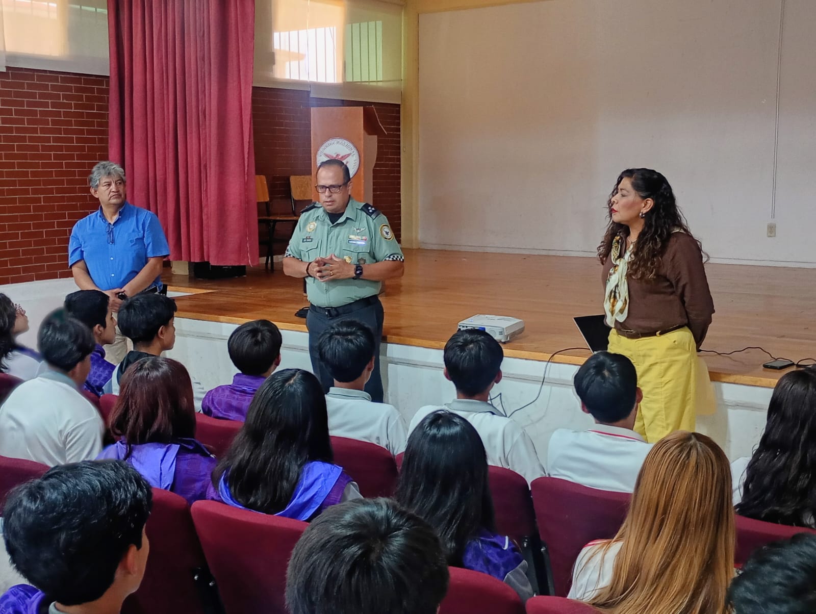 Guardia Nacional celebra su séptimo aniversario en el COBAT 06 de Contla