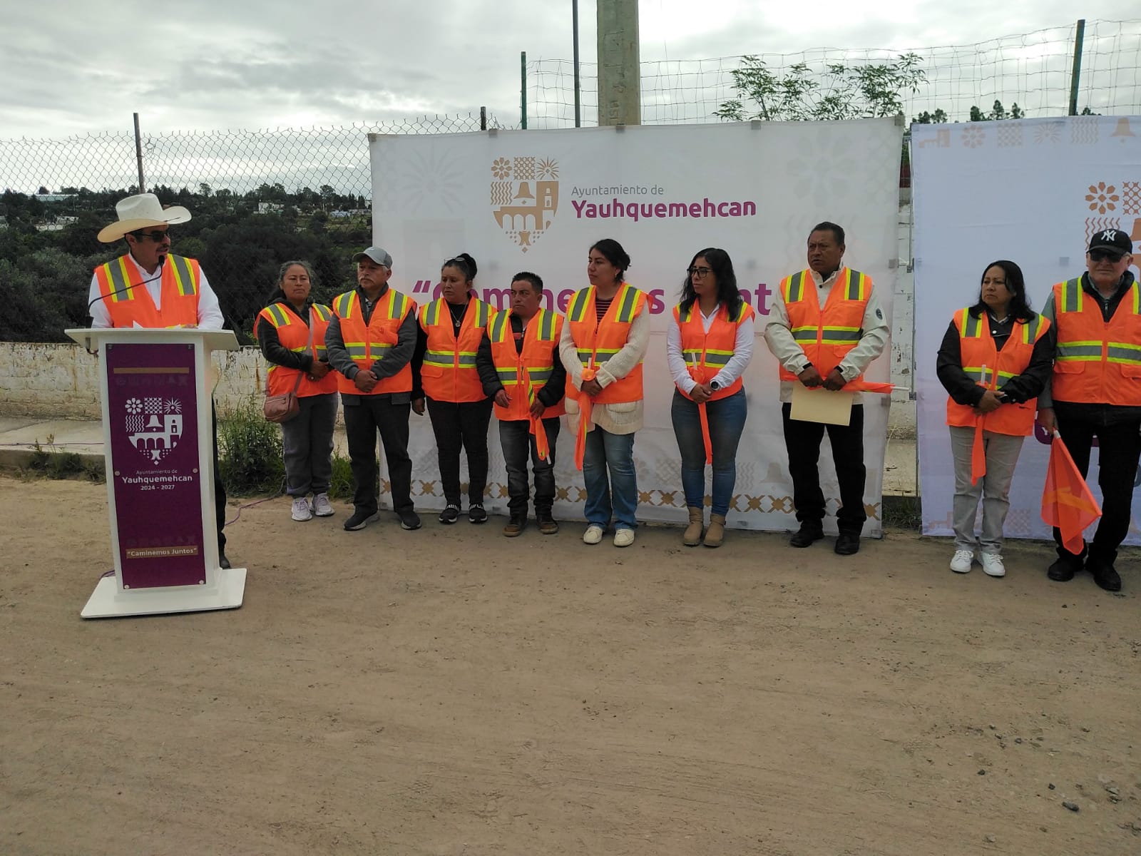 Yauquemecan arranca programa de obra 2026: Destinan 1.7 MDP para pavimentación en Atlihuetzía