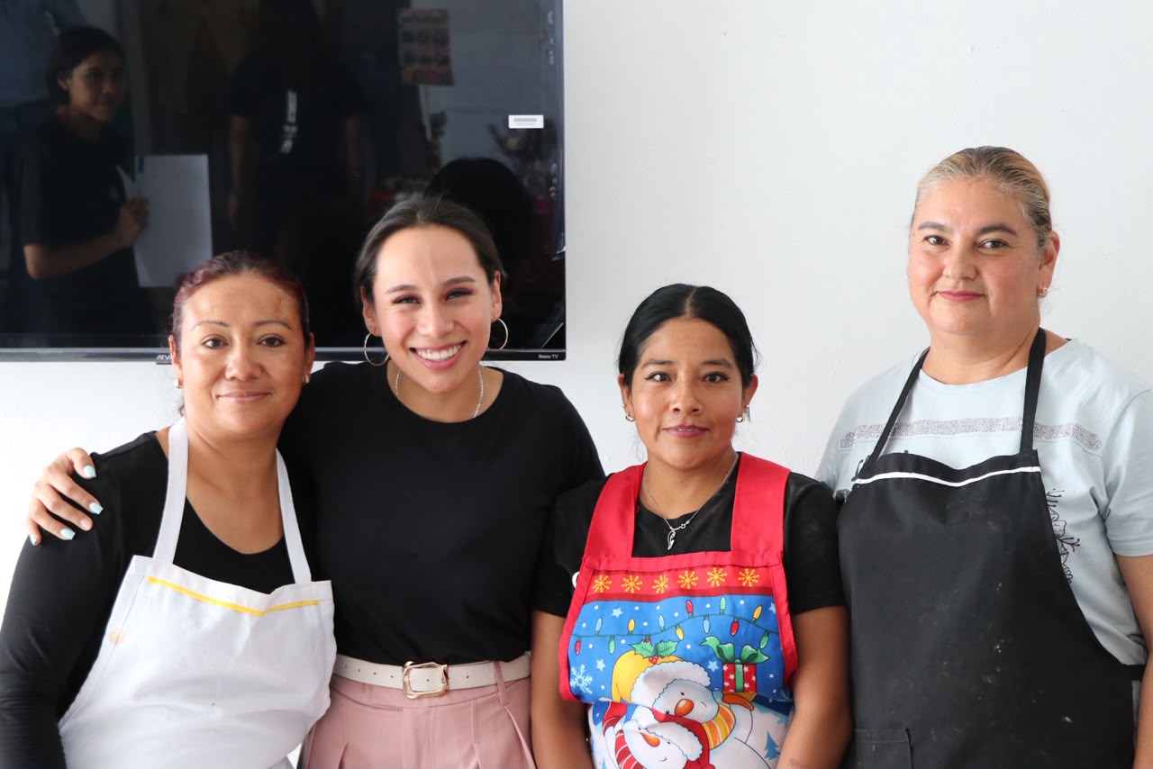 MUJERES DE IXTENCO CULMINAN EXITOSAMENTE CURSO DE CHOCOLATERÍA