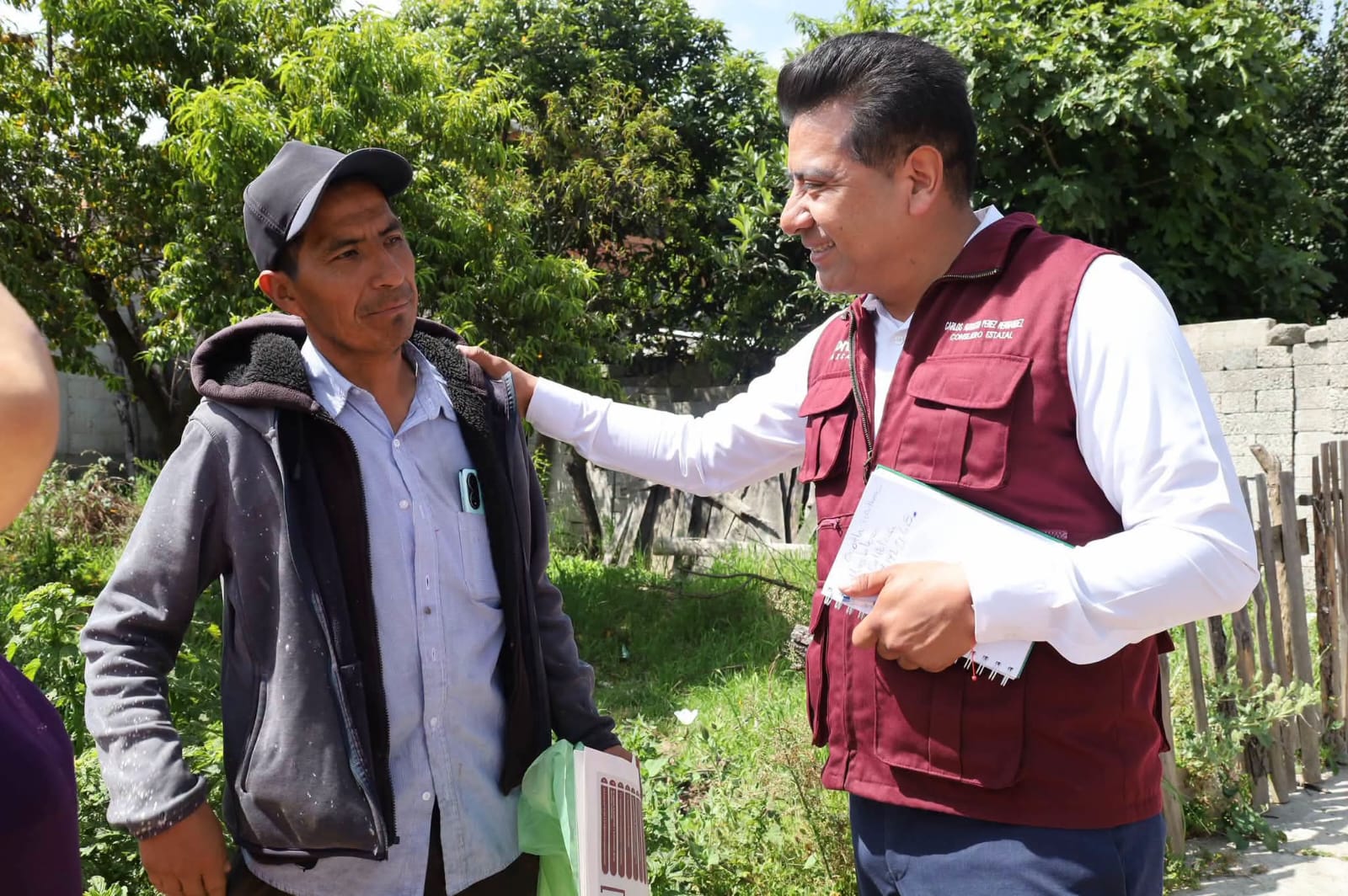 El pueblo de Sanctorum reafirma que el campo sigue siendo prioridad para la Transformación: Carlos Augusto Pérez Hernández