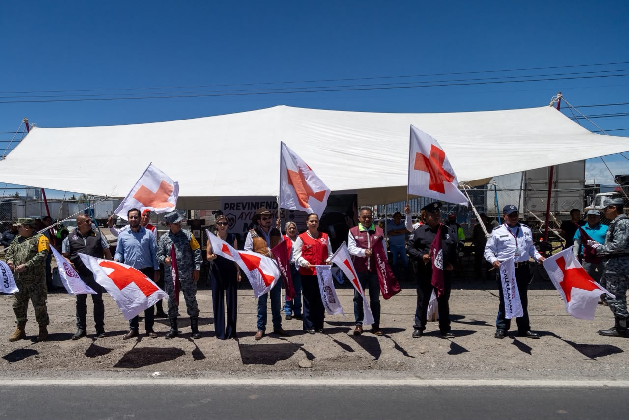 Cruz Roja Mexicana pone en marcha la campaña «Previniendo Ayudamos Más» en Calpulalpan