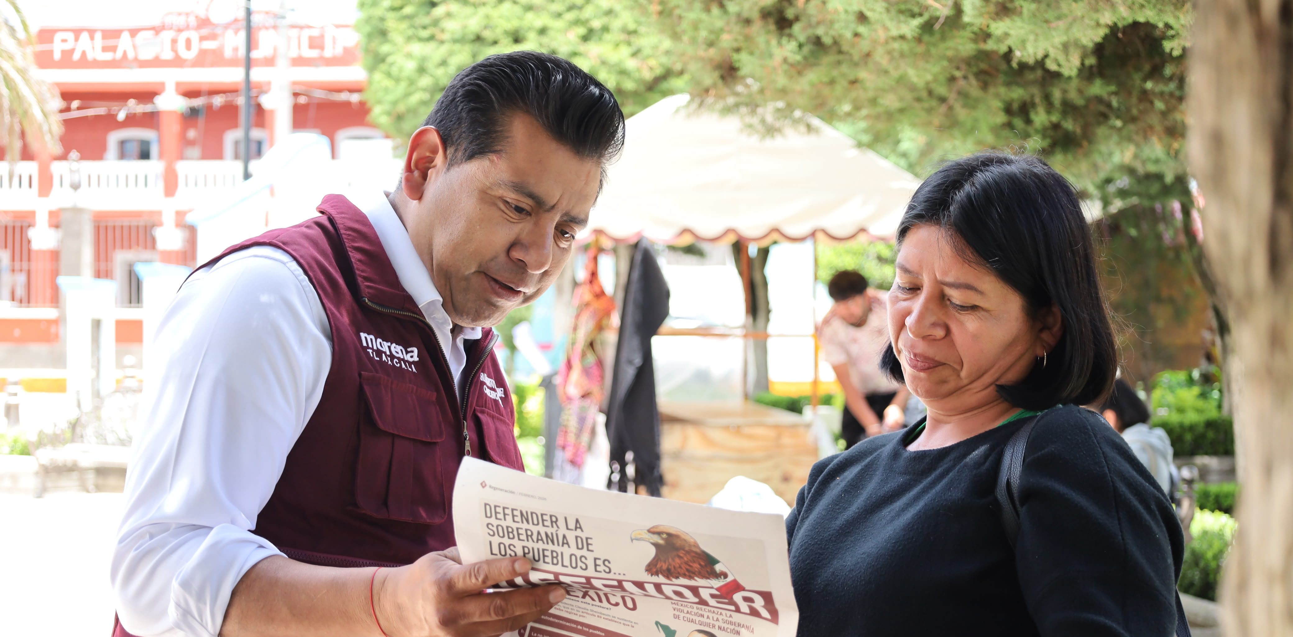 Carlos Augusto Pérez Hernández apuesta por la organización del pueblo para fortalecer la Transformación en Tlaxcala