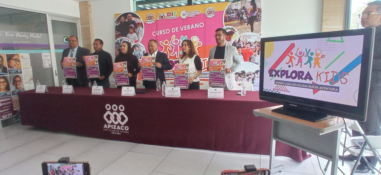 Apizaco anuncia curso de verano gratuito Explora Kids 2026