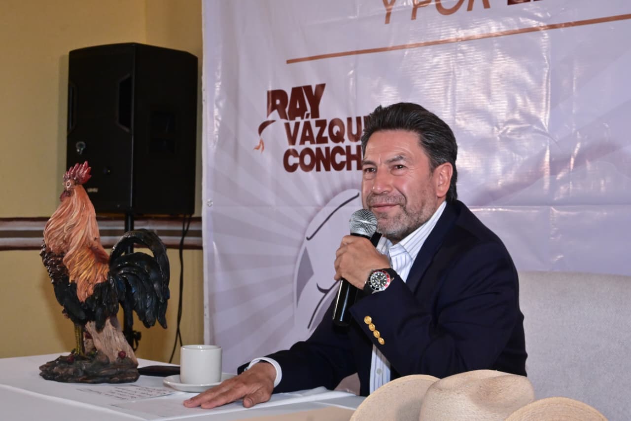 Ray Vázquez Conchas, “El Gallo de Tlaxcala, la voz del pueblo”