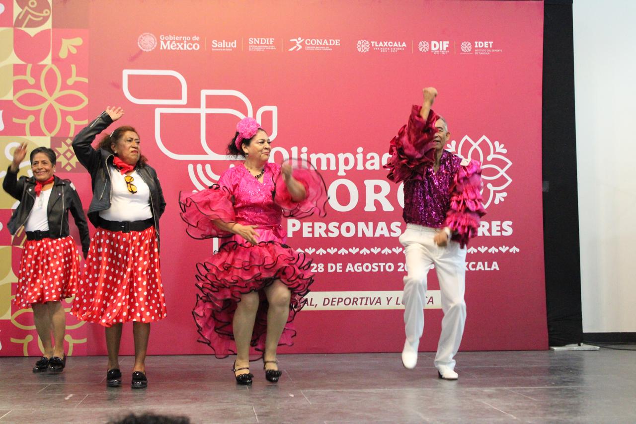 Festeja Tlaxcala el Día del Abuelo obteniendo tercer lugar en el medallero de Olimpiadas de Oro