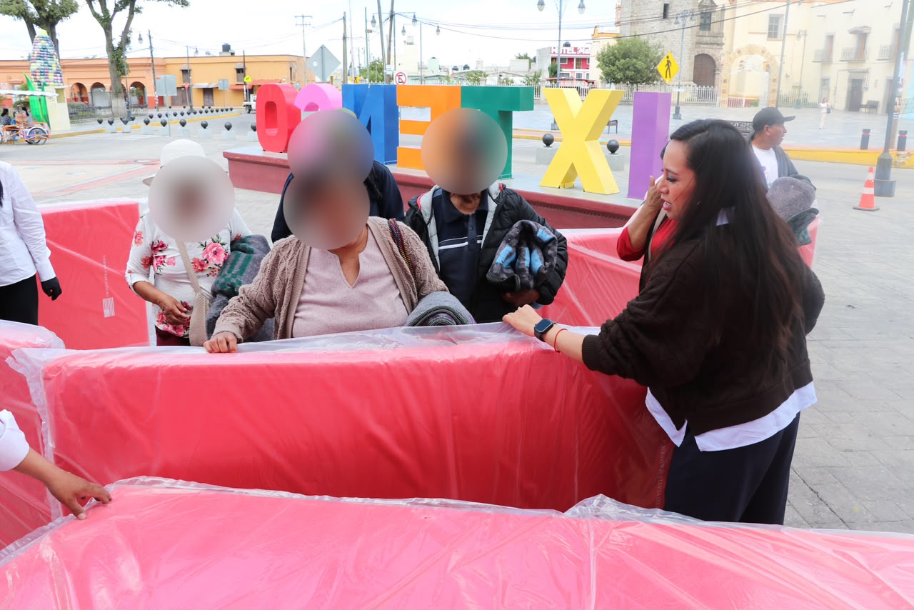SEDIF RESPALDA A IXTENCO CON APOYOS PARA ENFRENTAR LAS BAJAS TEMPERATURAS