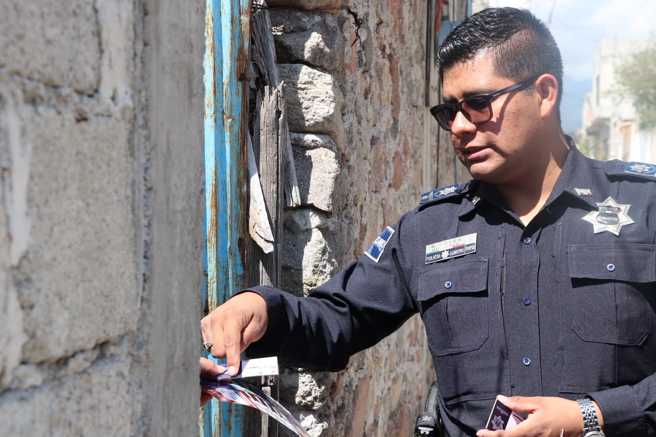 LA PRESI EN TU PUERTA ACERCA ORIENTACIÓN PARA EVITAR SER VÍCTIMA DE EXTORSIÓN