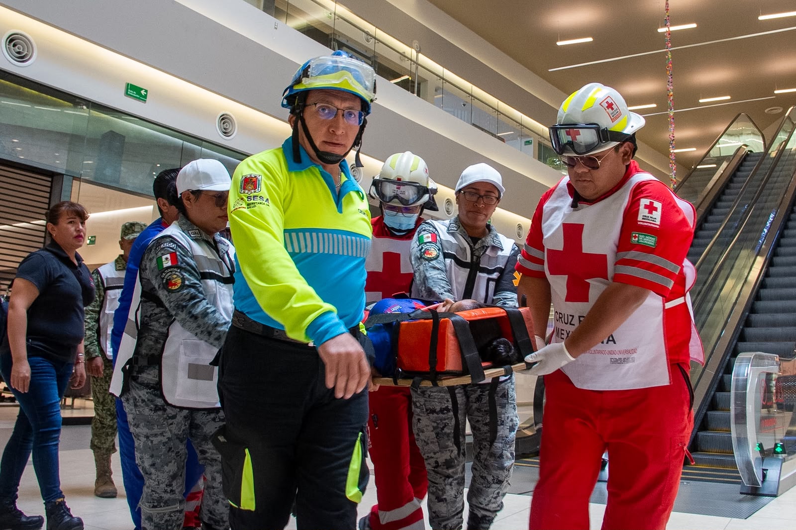 CRUZ ROJA MEXICANA EN TLAXCALA PARTICIPA EN EL SEGUNDO SIMULACRO NACIONAL 2026