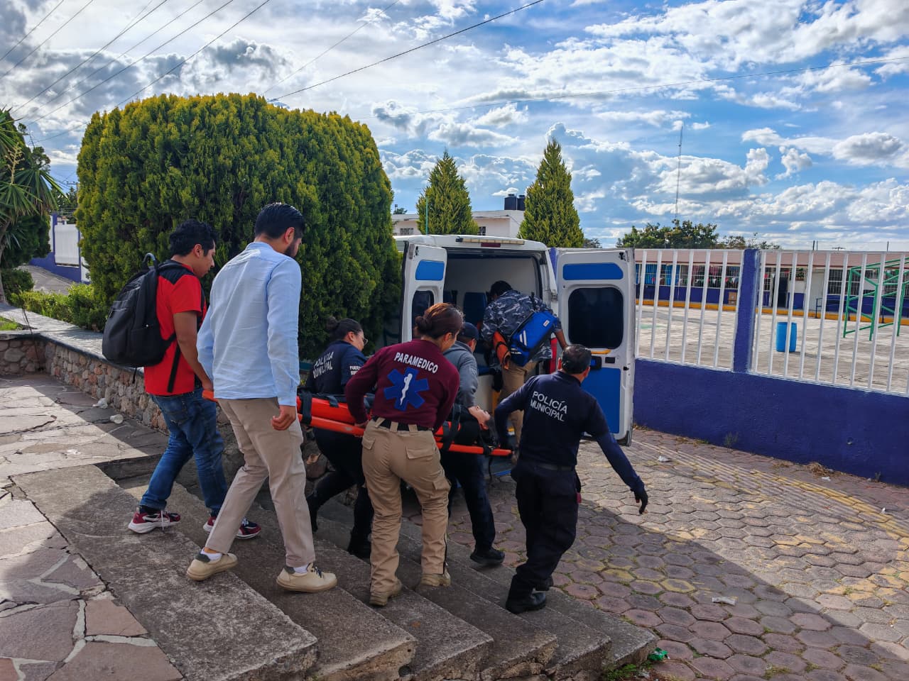 Ayuntamiento de Cuaxomulco fortalece la cultura de prevención con exitoso simulacro