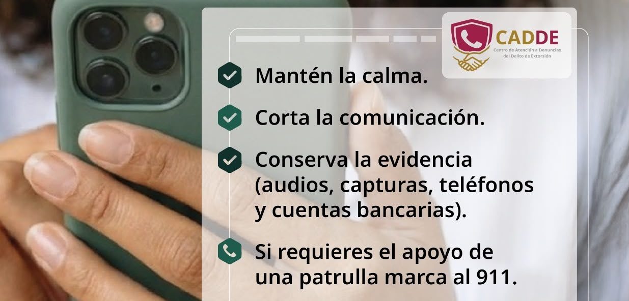 GOBIERNO DE IXTENCO EXHORTA A LA CIUDADANÍA A MANTENERSE ALERTA ANTE LA EXTORSIÓN