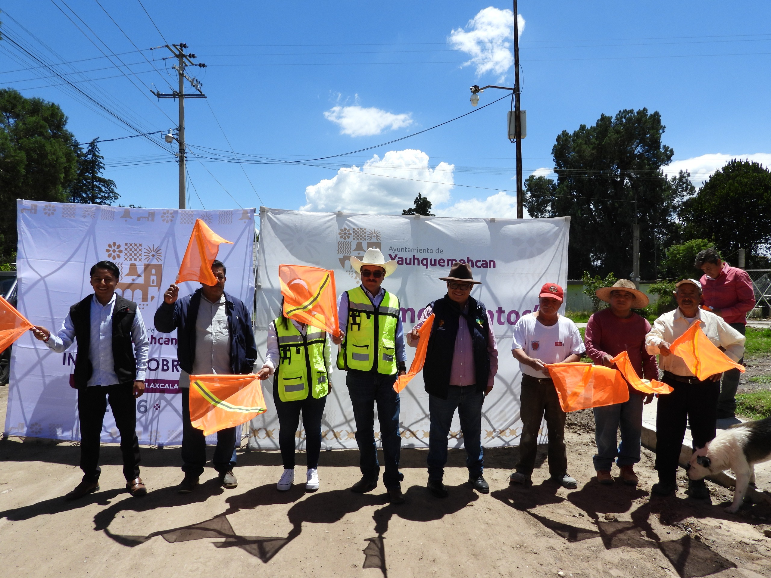 Yauhquemehcan hace más obra con Programa Peso a Peso