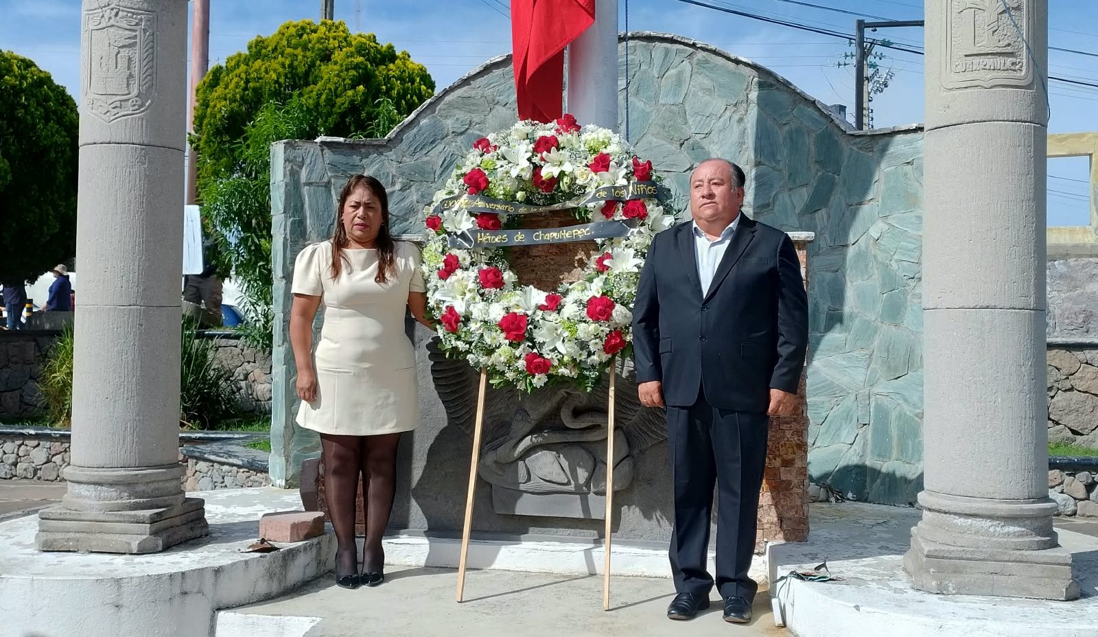 Cuaxomulco conmemora con honor y respeto la Gesta de Chapultepec