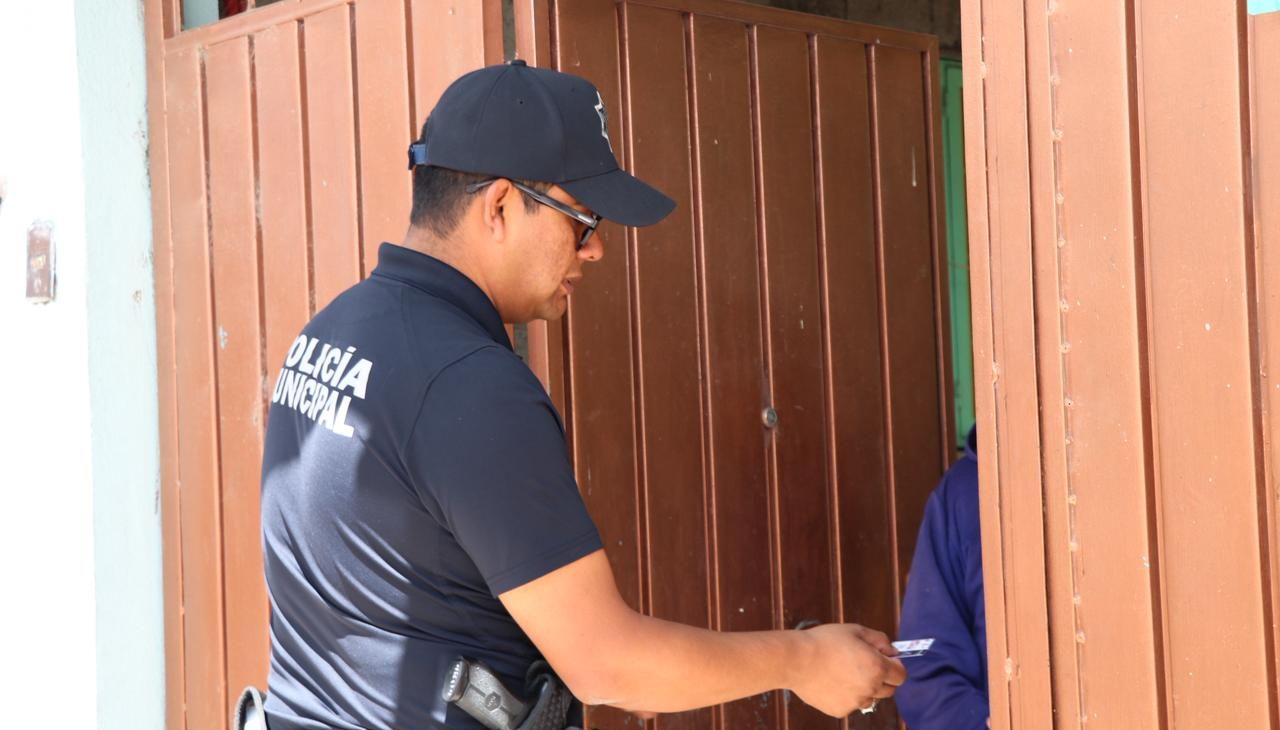 SEGURIDAD PÚBLICA ESCUCHA Y ATIENDE A LAS FAMILIAS DE IXTENCO