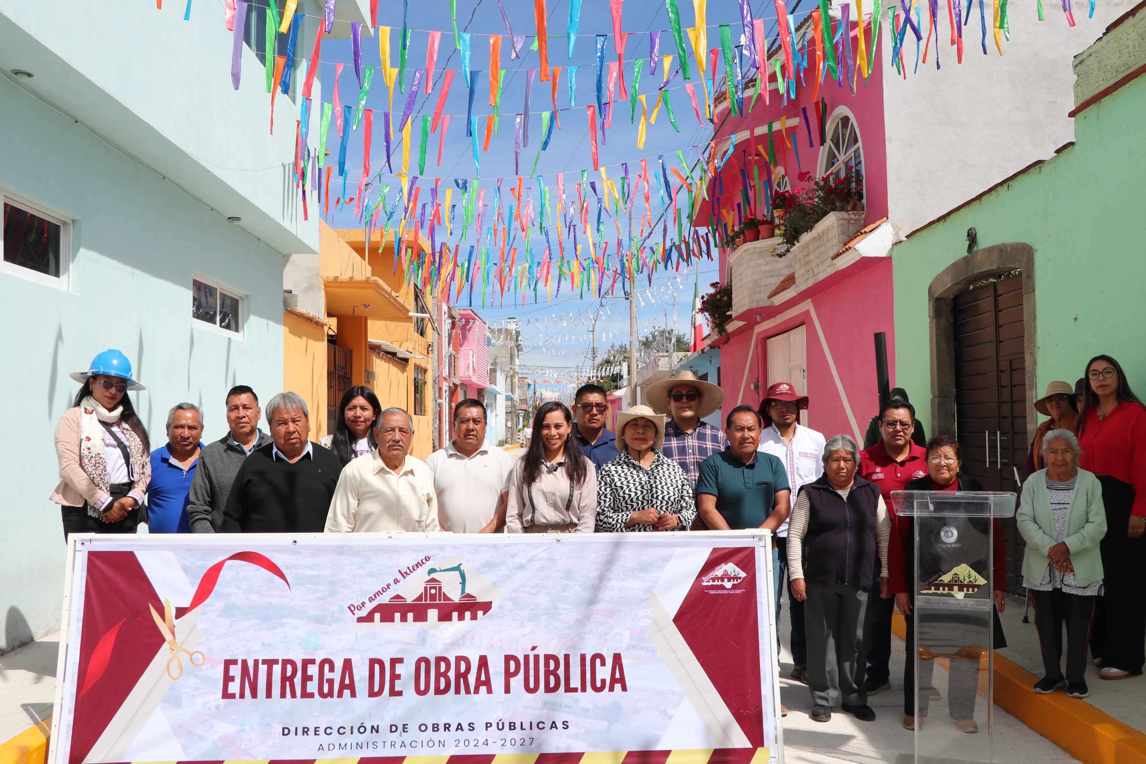 ALINE LAZO ENTREGA OBRA INTEGRAL EN CALLE 6 NORTE; GOBIERNO Y CIUDADANÍA SUMAN ESFUERZOS