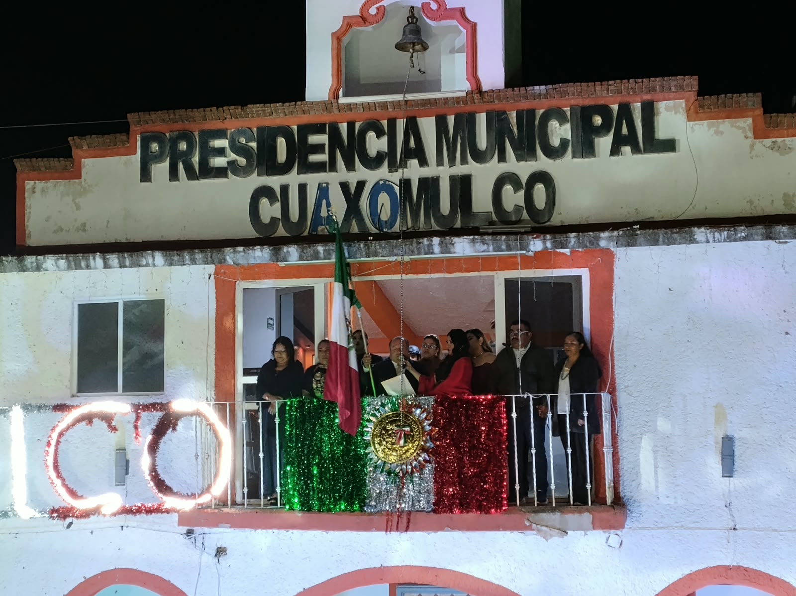 Da Román Montiel Grito de Independencia en Cuaxomulco