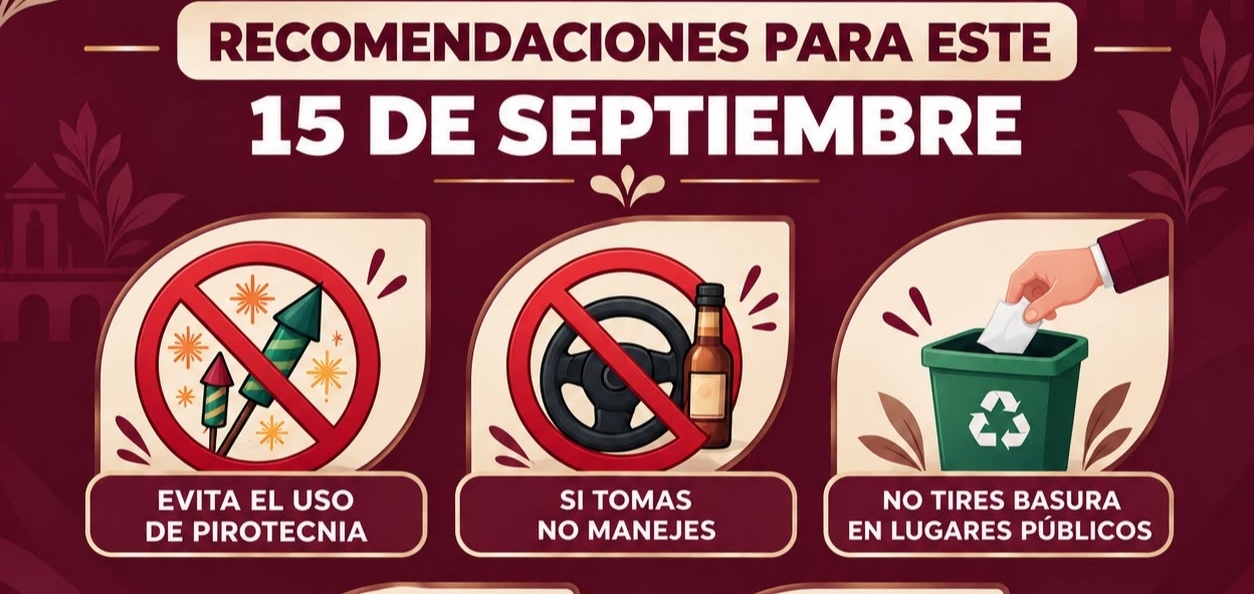 GOBIERNO DE IXTENCO EMITE RECOMENDACIONES PARA DISFRUTAR CON SEGURIDAD LAS FIESTAS PATRIAS