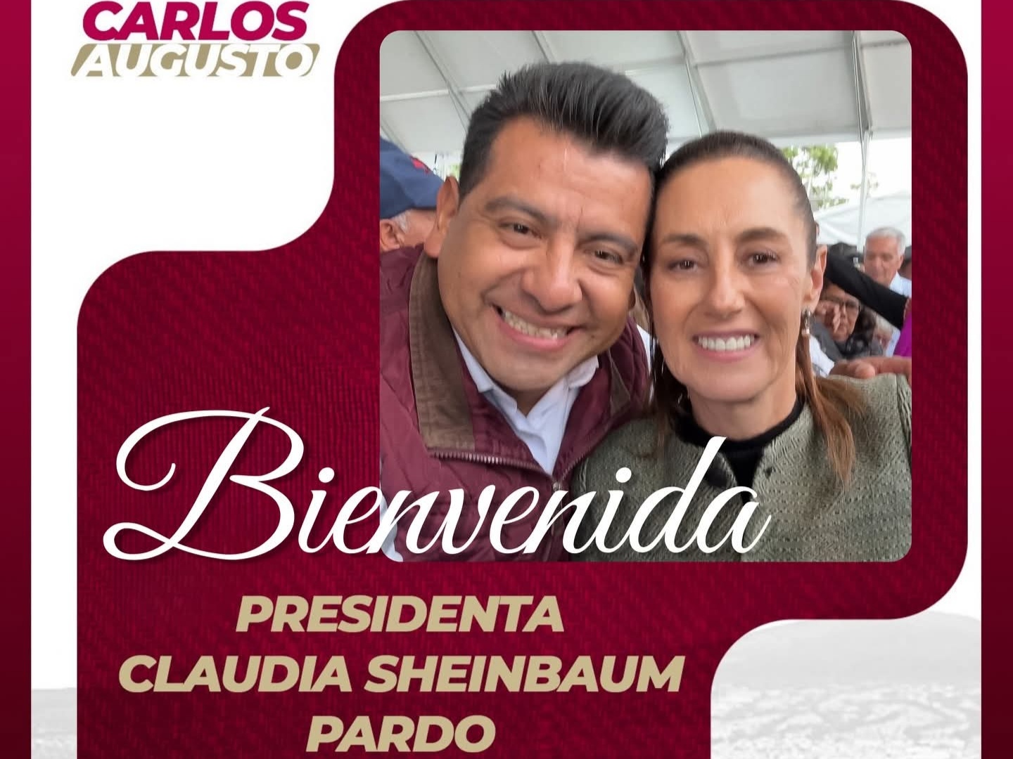 TLAXCALA, PRIORIDAD EN LA AGENDA DE CLAUDIA SHEINBAUM: CARLOS AUGUSTO.