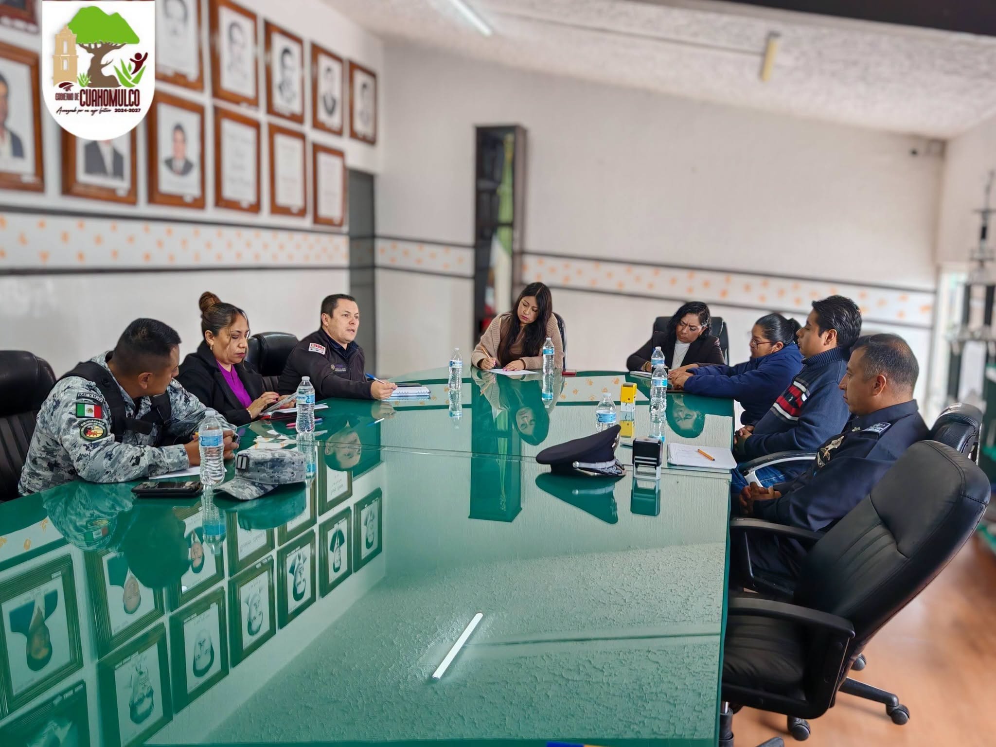 Avanza Cuaxomulco en materia de seguridad tras sesión del Consejo Municipal