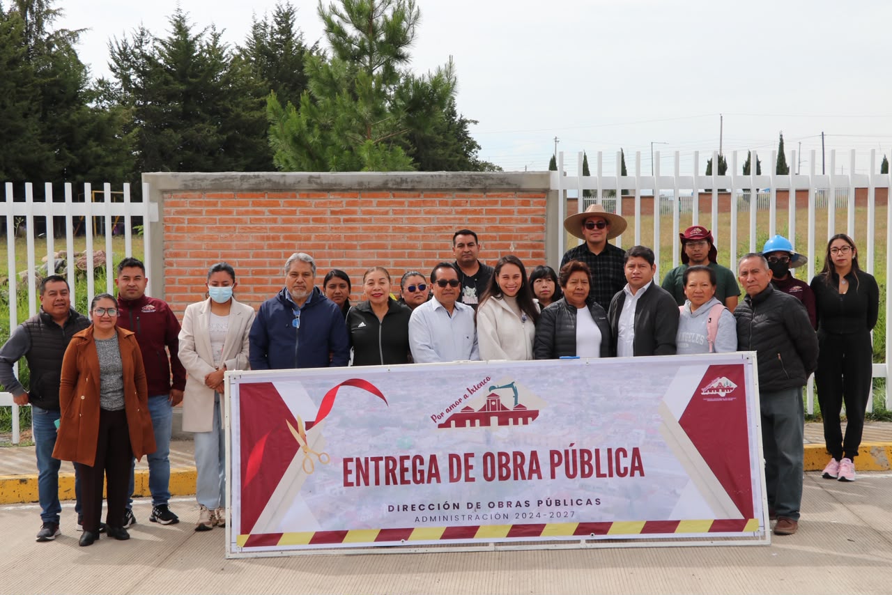 GOBIERNO DE IXTENCO Y PADRES DE FAMILIA SUMAN ESFUERZOS PARA ENTREGAR BARDA PERIMETRAL EN LA PRIMARIA «VICENTE GUERRERO»