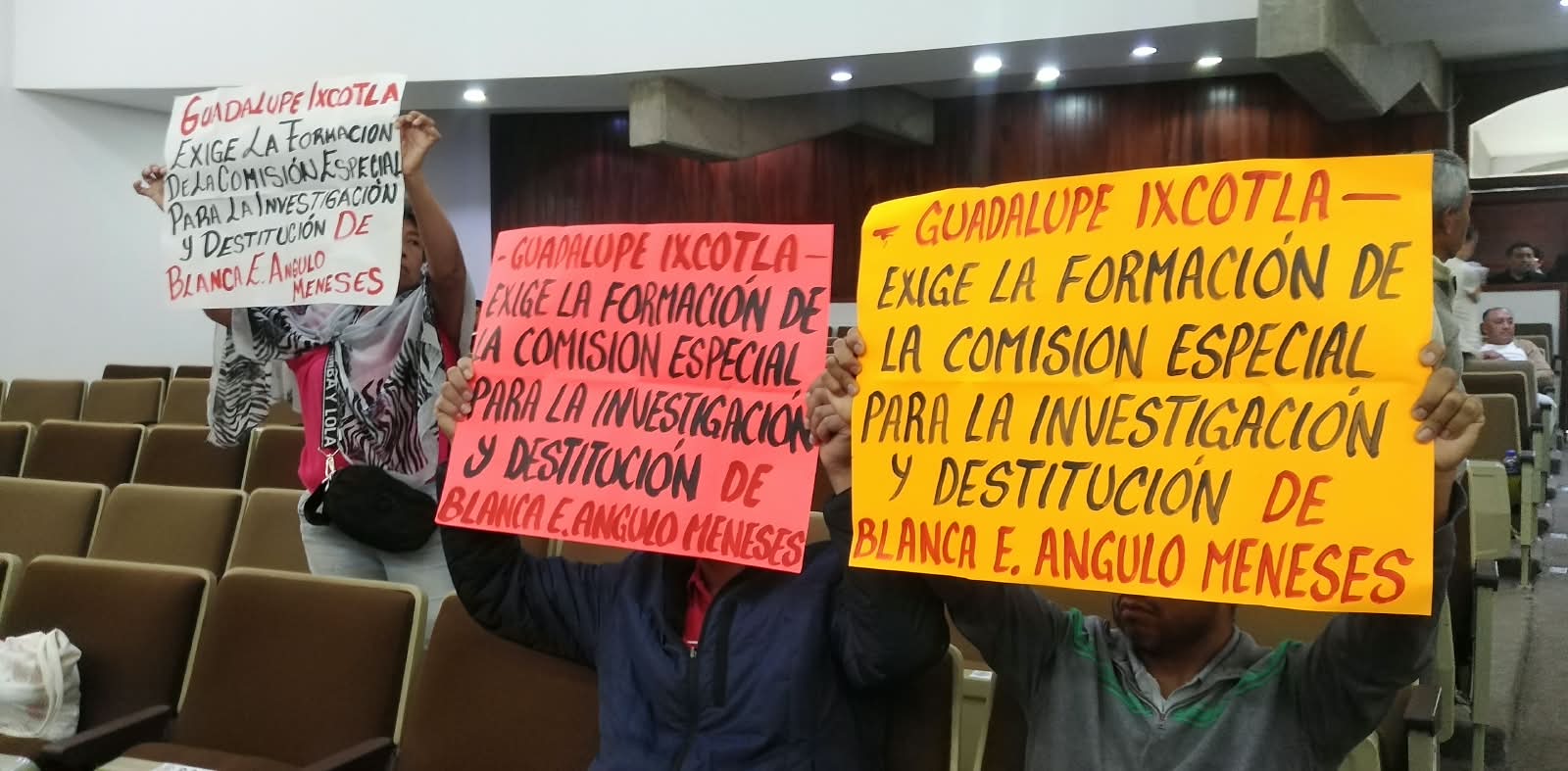 Exigen en el Congreso de Tlaxcala investigación y destitución de la alcaldesa de Chiautempan, Blanca Ángulo Meneses