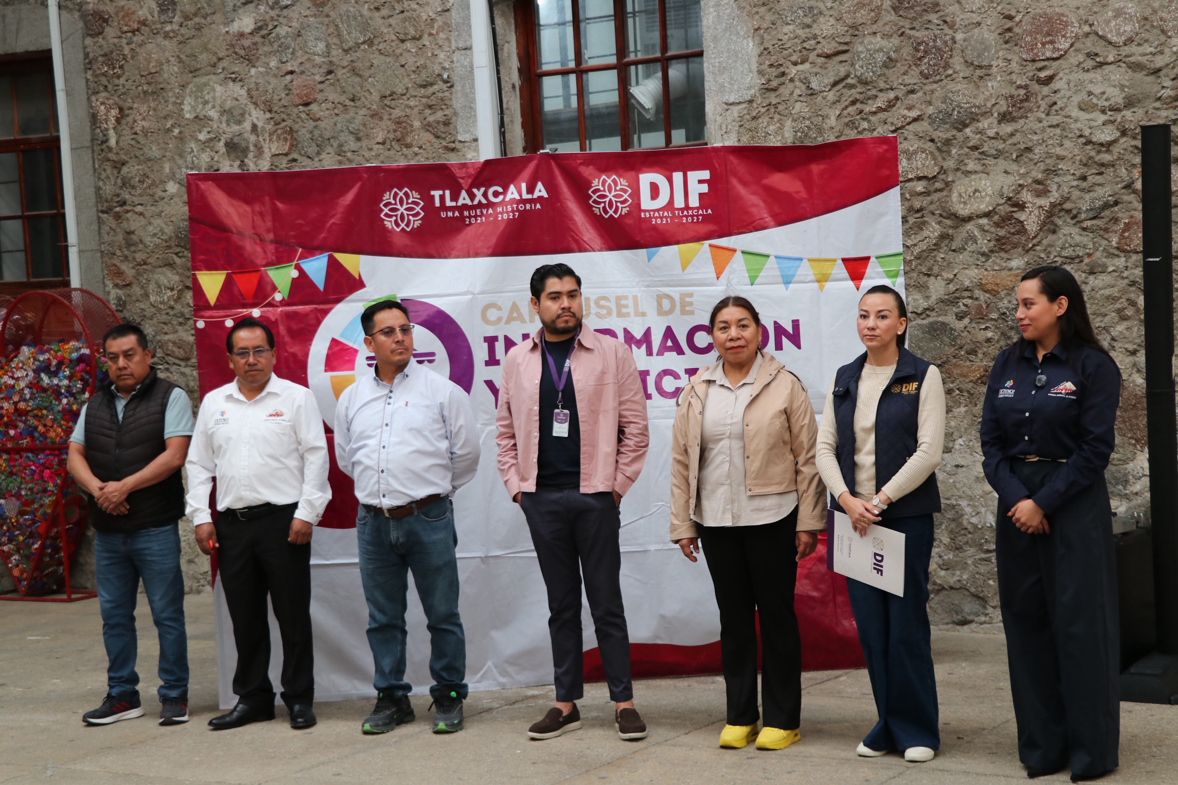 IXTENCO RECIBE EL CARRUSEL DE INFORMACIÓN Y SERVICIOS DEL SEDIF TLAXCALA