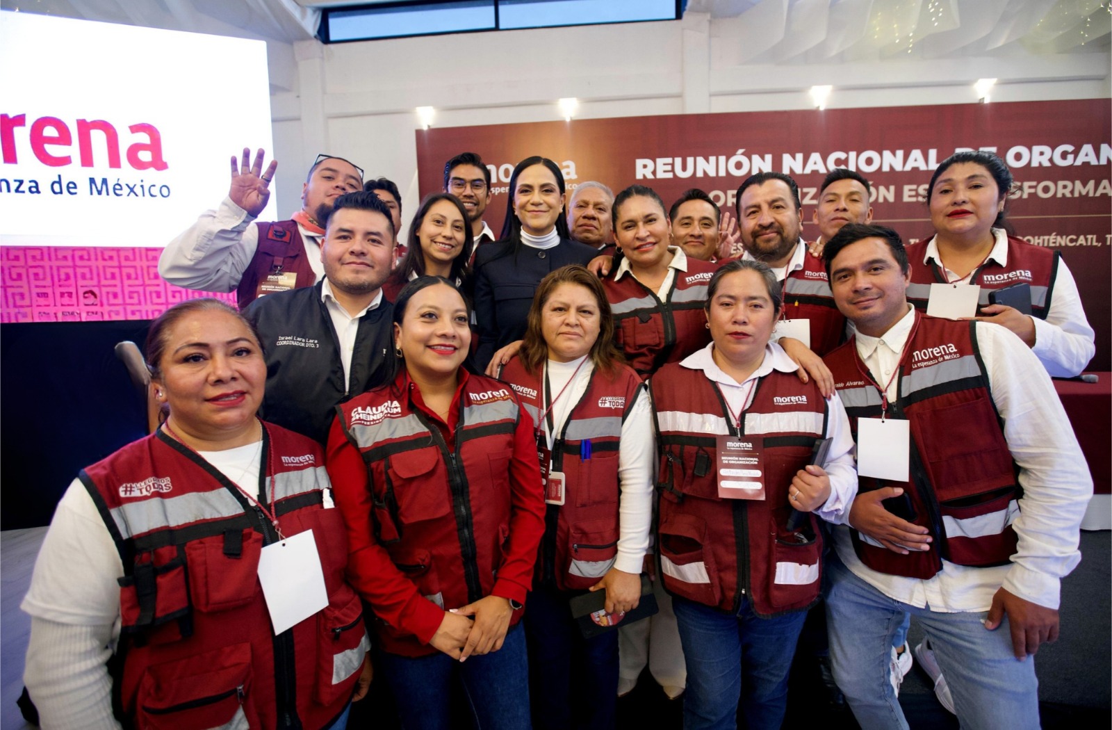 Se fortalece trabajo territorial en Tlaxcala; CEN de Morena alinea estructura territorial con Ana Lilia Rivera